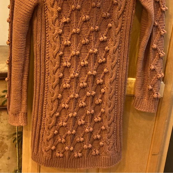 Hooded Knit Neutral Cardigan - Picture 8 of 11